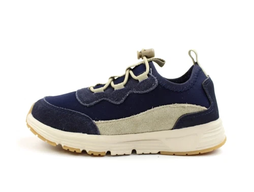 Wheat navy sneakers Arta slip on speedlace
